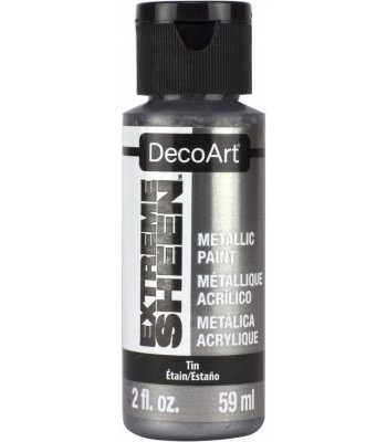 DecoArt Tin Extreme Sheen Metallic Craft Paints. 2oz